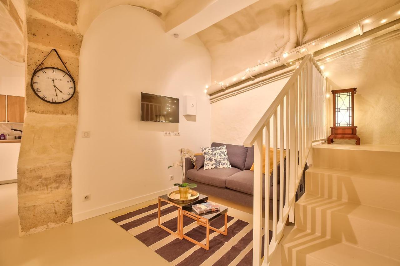 New Stunning 4 Bdrs Apt, With Ac - Le Marais ปารีส ภายนอก รูปภาพ